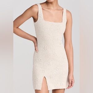 Staud Le Sable Dress Ivory XS